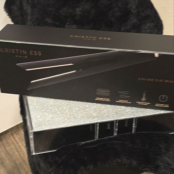 Kristen Ess 3-In-One Flat Iron Hair Straightener - 1 1/4 - Picture 8 of 9